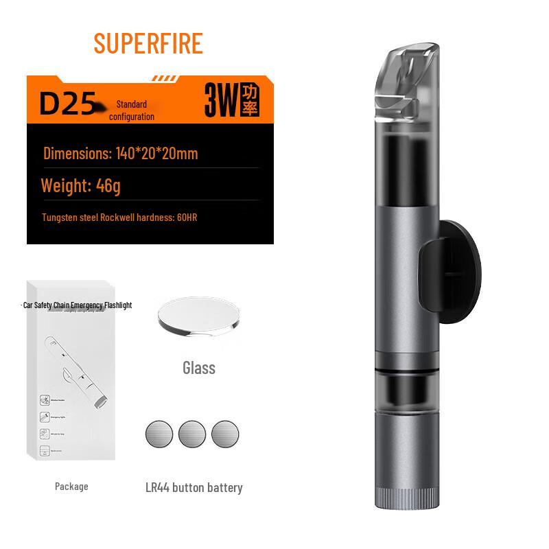 Shenhuo D25 Multifunctional LED Flashlight