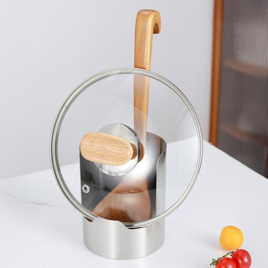 Stainless Steel Spoon Rest, Kitchen Utensil Holder for Ladle Spatula Chopsticks, Buffet Serving Spatula Tray