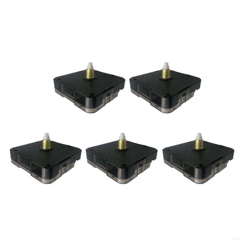 62KD Quartzs Clock Movement for Wall Clock Silents, Super Quiet Movements for Self-Installation 13-28mm Shafts Battery Operated