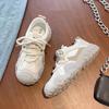 Sneakers women's shoes new spring and summer thick-soled versatile little white shoes soft-soled lightweight running casual shoes
