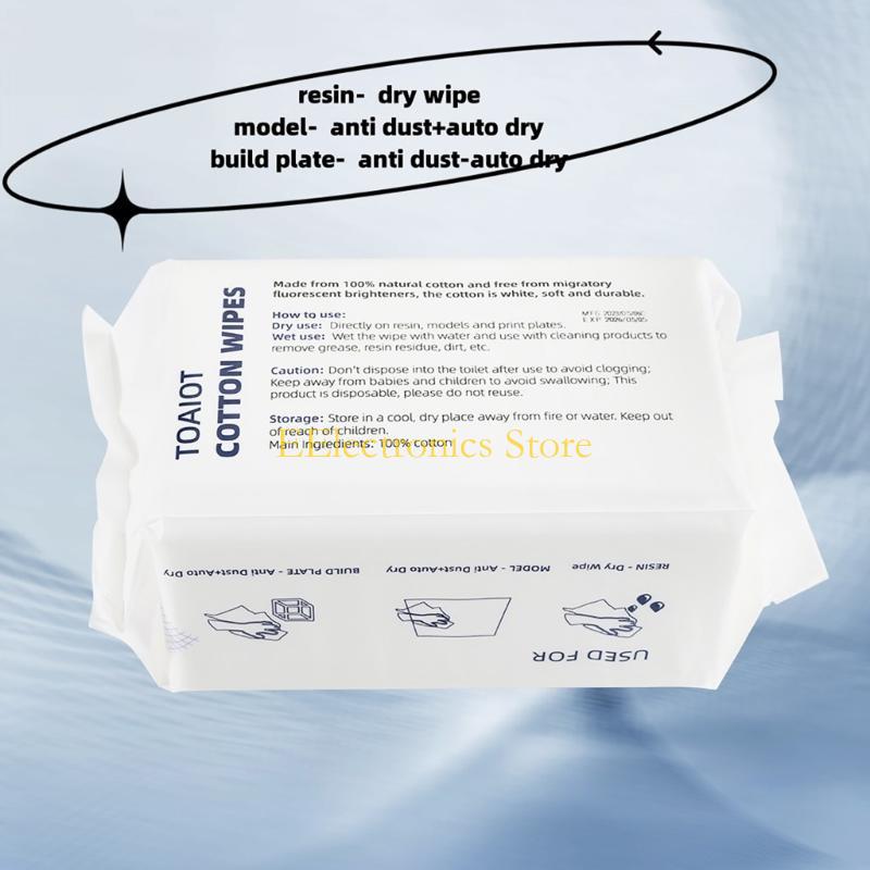 B03C 100Pcs 3D Printer Cleaning Tools Cleaning Cotton Wipes Cotton Highly Absorbent China Mainland