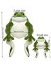 Riesiger Frosch Plüschtier Weiches Kuscheltier Niedriger Kuscheliger Kissen Geschenk Für Kinder Und Erwachsene