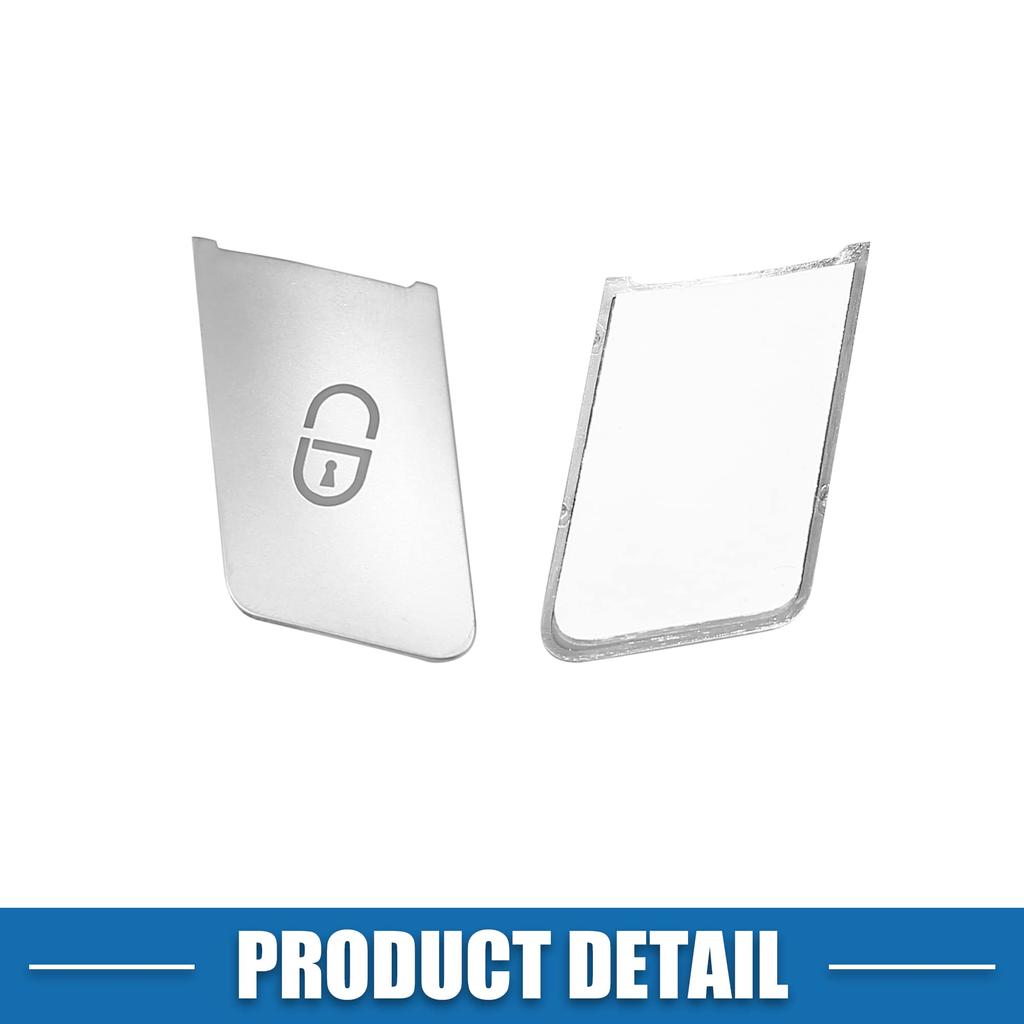 ACROPIX Car Seat Button Sticker Unlock Memory Door Lock Switch Button Trim Cover Adjustment