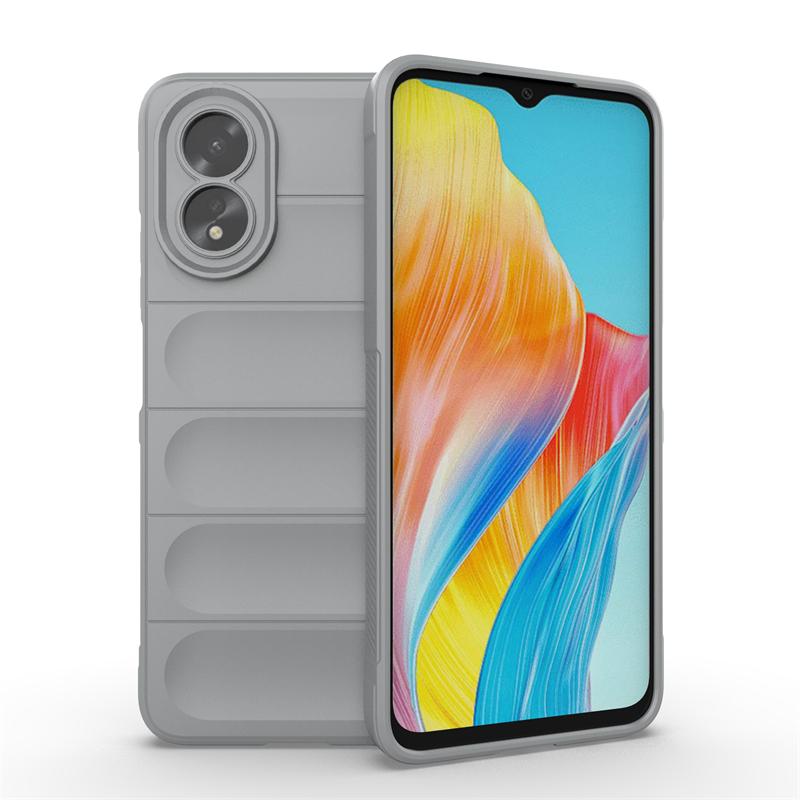 Shockproof Phone Case For Oppo A18 Case Bumper Anti-Slip Silicone Full Back Cover For Oppo A18 Case For Oppo A18 A38 A58 A78 4G