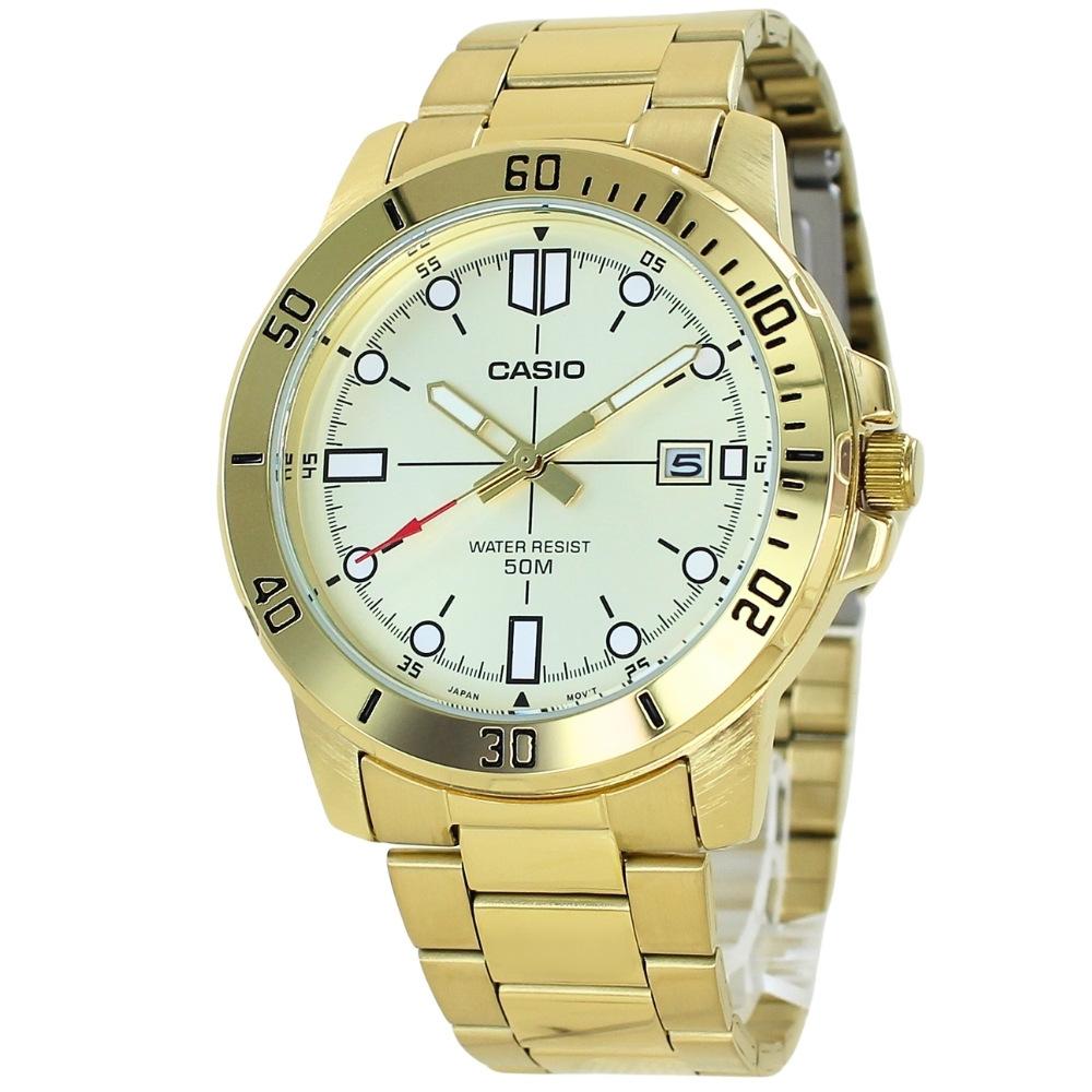 CASIO Standard Stainless with Storage Great for Coming of and Entrance Watch, Men's & Women's, Steel, Gold, Case, Age, Graduation, Ceremony.