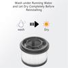 Washable Front and Rear HEPA Filter for Dreame T10 /T20/ T20 Pro/T30/ T30 Neo/R10/R10 Pro/ R20/ for Xiaomi G9/G10 Parts