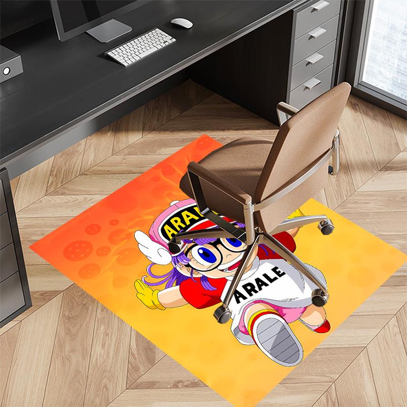 Arale Norimaki Printed Absorbent Washable Carpet, Non-Slip Bathroom Mats, Kitchen Rugs, Yoga Mat,Living Room Entrance, Camping Picnic Rugs