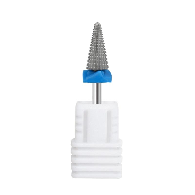 Practical Tungsten Steel Nail Care Drill Head Home and Salon Manicure Accessory for Trimming Grinding Polishing