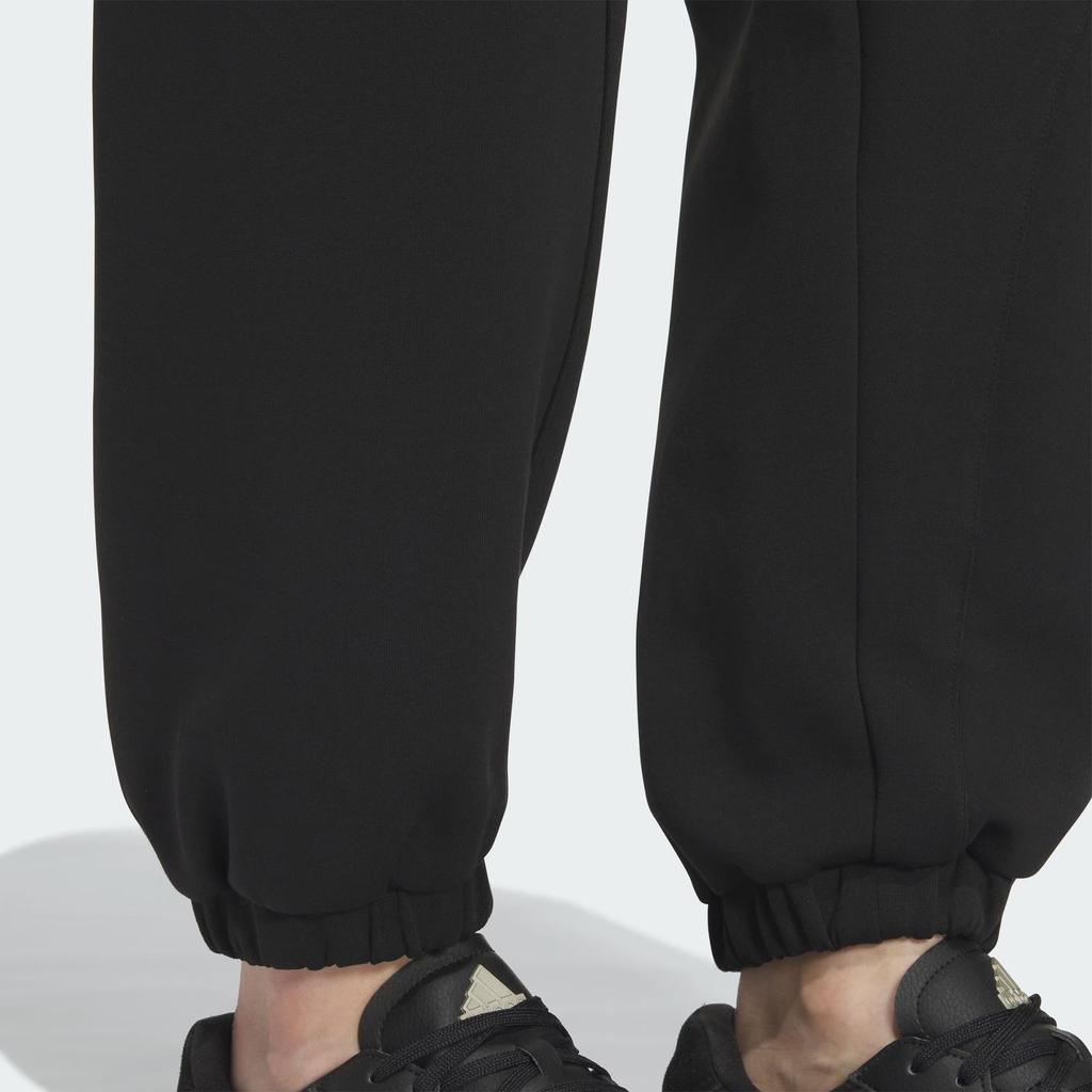 adidas Men's FW24 Small Logo Track Pants Black White JJ3561