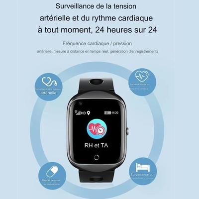 4G Wi-Fi Senior GPS Watch Geo Fence, állapotfigyelés, helymeghatározás