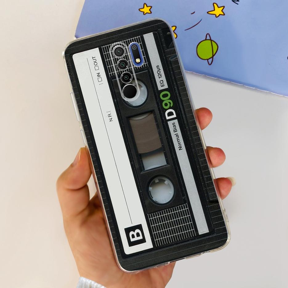 For Xiaomi Redmi 9 Case Stylish Painted Fundas 6.53'' Soft Silicone Phone Case For Xiaomi Redmi 9 Prime Redmi9 Back Cover Bumper