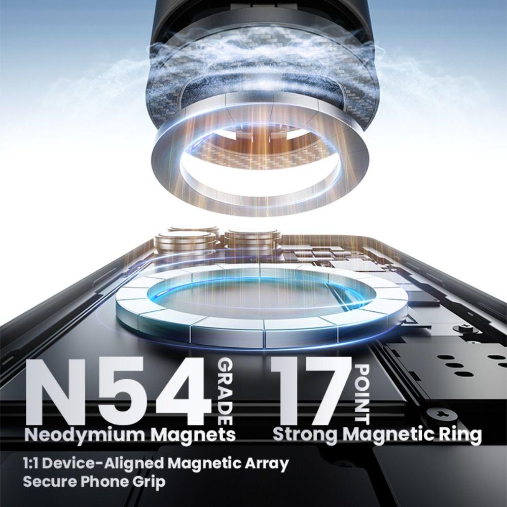 Vacuum Suction Magnetic Phone Holder for Magsafe Folding Car Mount Phone Bracket Mini Universal Phone Stand Bathroom