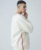 ZAKOPANE Geometric Quilted Sweatshirt Ivory