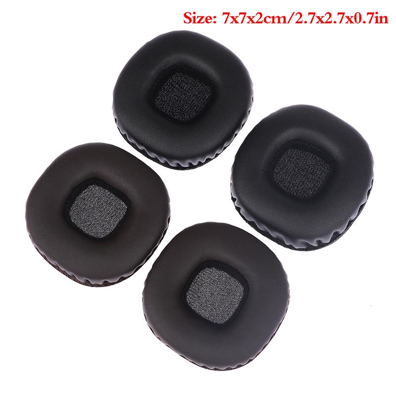 1Pair Earphone Earpads  Foam Cushion Replacement For Marshall Mid Anc Bluetooth Headphones