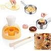 Creative DIY Home Hotel Dessert Baking Abrasive ABS Pastry Donuts Making Molds Baking Tools Cake Moulds