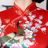 12 Colors Elegant Chinese Cheongsam Dress Women's Traditional Chinese Dress Qipao Costume