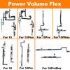 1pcs Power Volume Button Mute Switch Flex Cable for iPhone 15 16 Pro Max Plus Volume Button Control Cable Repair Part