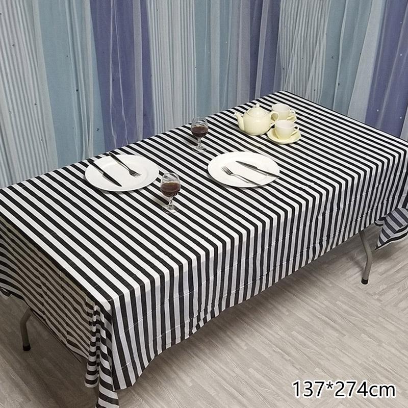 1PC Birthday Party Plastic Table Cover Disposable Table Cloth Waterproof Oil Proof Tablecloth Supplies
