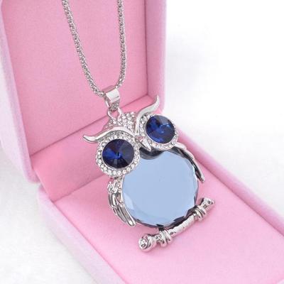 Cadena con Colgante para Suéter Largo Coreano Otoño e Invierno - Collar Versátil para Mujer, Accesorio Estilo Dulce Japonés-Coreano