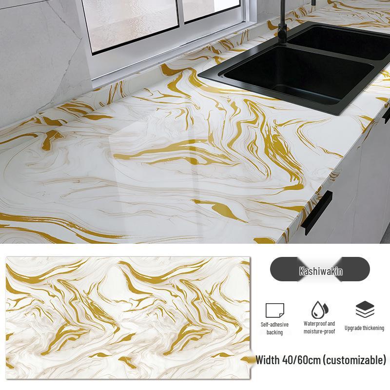 Nepremokavé, Olejuvzdorné, Samolepiace Kuchynské a Kúpeľňové Samolepky na Stenu