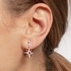 Pink Star Earrings H2076-626-10