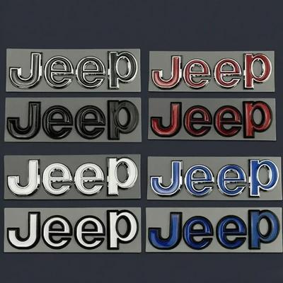 Metal Car Styling Hood Trunk Badge Mark Sticker for Wrangler Grand Cherokee Compass Renegade Patriot Rubicon Liberty JK XJ