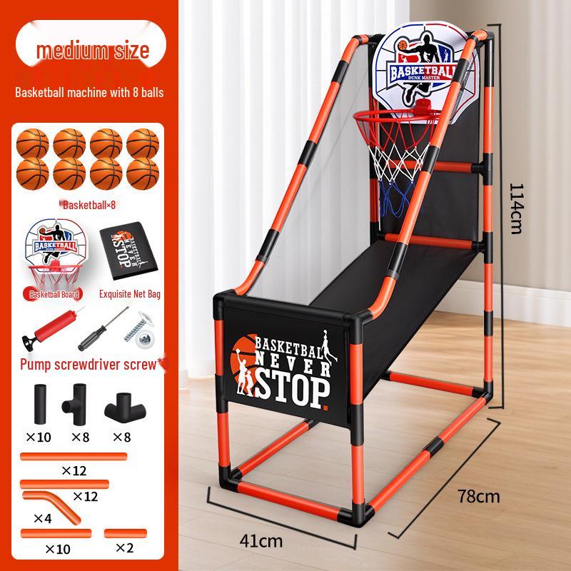 Children's Portable Indoor Basketball Hoop and Shooting Game Toy