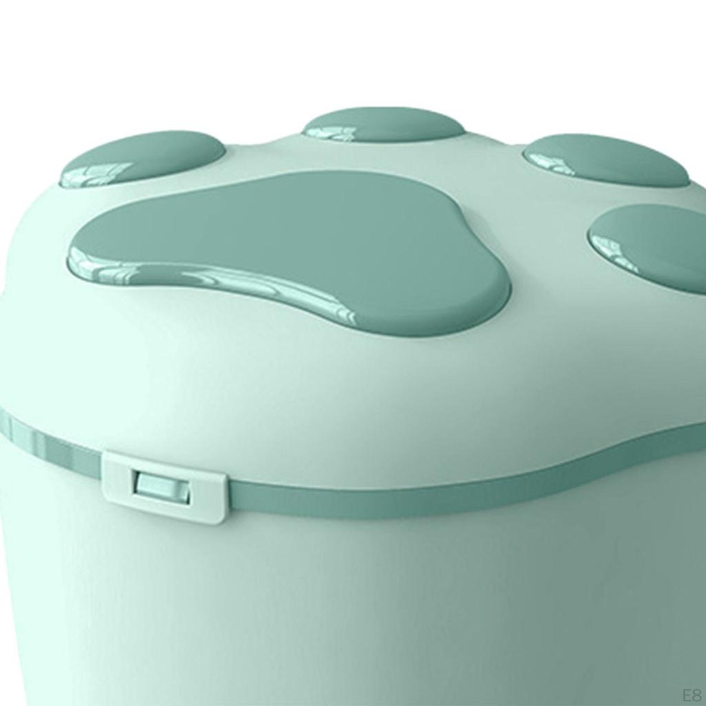 Food Storage Container Kitchen Waste Bin with Lid Organizer
