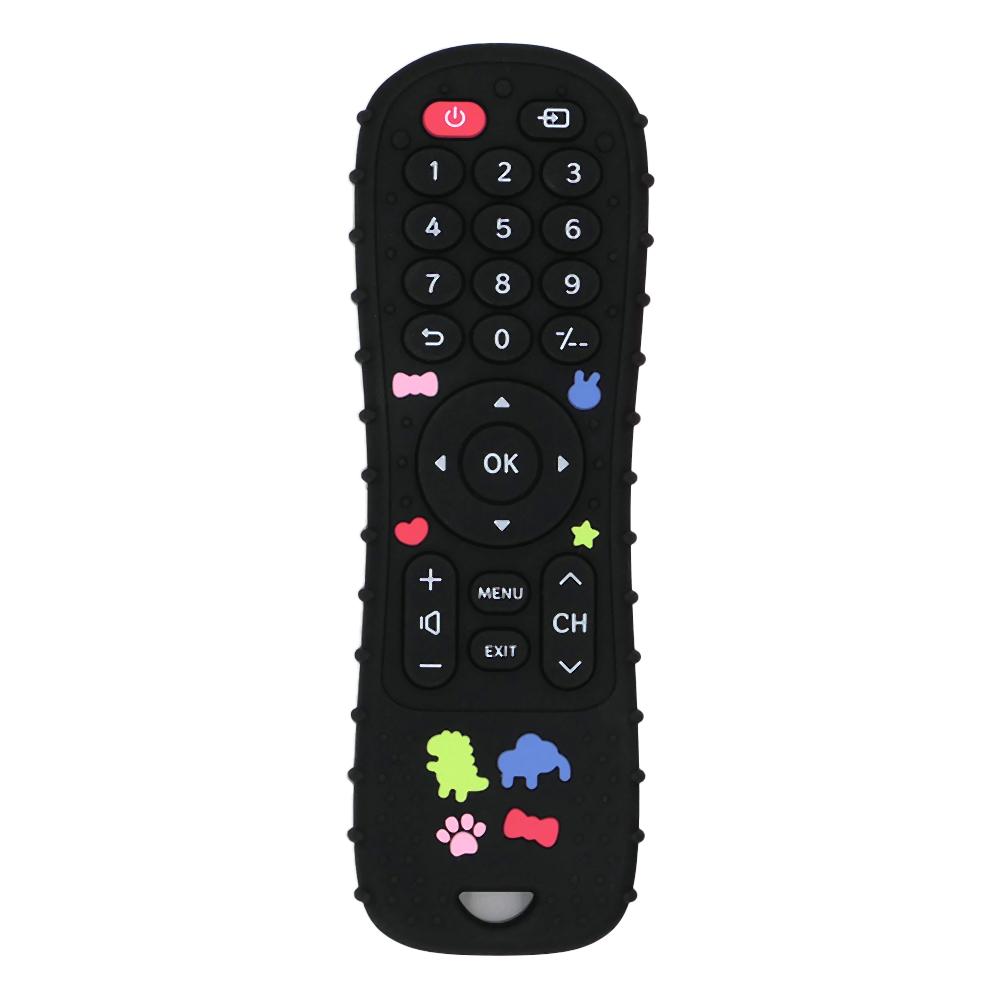 Uzaktan Kumanda Şeklinde Yumuşak Silikon Diş Kaşıyıcı Bebekler İçin İdeal Yumuşak Diş Çıkarma Oyuncağı Mükemmel Çocuk Bayramı Hediyesi