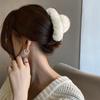 Elegant Winter Large Hair Claw for Women Girls  Acrylic Hairpins Hair Clip Barrette Crab Headwear Girls Accessories