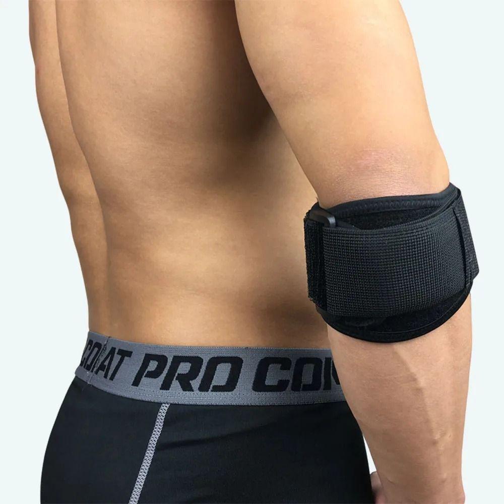 Compression Elbow Brace Sweat Absorption Elbow Guard Pads Tennis Elbow Support  Fitness Basketball