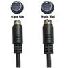 Mini Din 9PIN Adapter Cable Excellent Electrical Conductivity 9 Pin Male To 9 Pin Male Cable for Media Centers Receiver