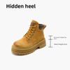 Rhubarb Boots Thick Sole Work Boots Martin Boots Women's Shoes