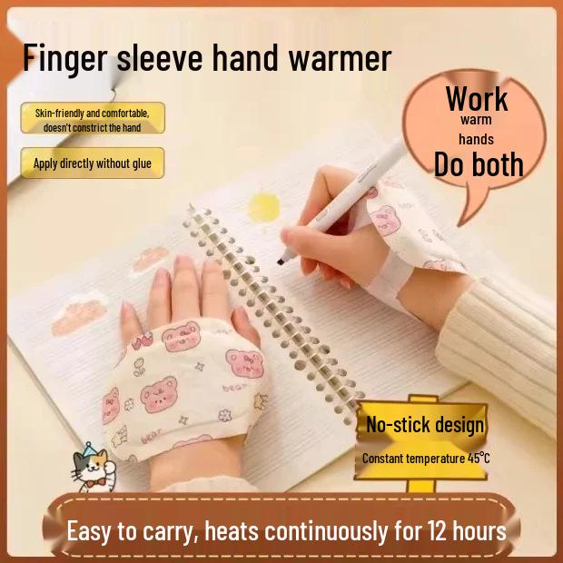 Newcomer Exclusive: Self-Heating Wearable Hand Warmer Set (10 Pieces, 5 Bags) for Winter Warmth