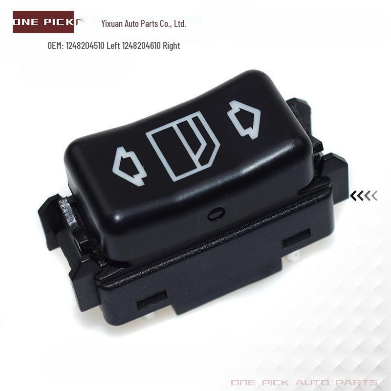 Left and Right Mercedes-Benz Window Regulator Switch (1248204510, 1248204610)