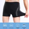 Plus Size Men's Quick-Dry Boxer Swim Trunks - 2025 New Summer Style Professional Swimwear