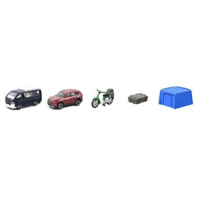 TAKARA TOMY Tomica World Go with Auto Camping Set Let's Tomica!