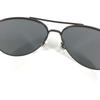CHANEL 4189 T-Q Teardrop CC Mark logo Pilot shape eyewear sunglasses Black