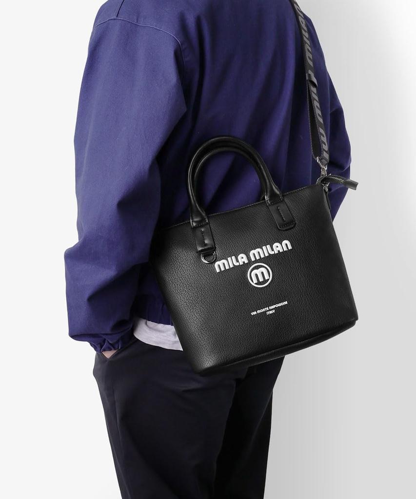 mila milan Pupurie Tote Bag [Mila Milan] Men's Shoulder/Mini No.248511 (Black)