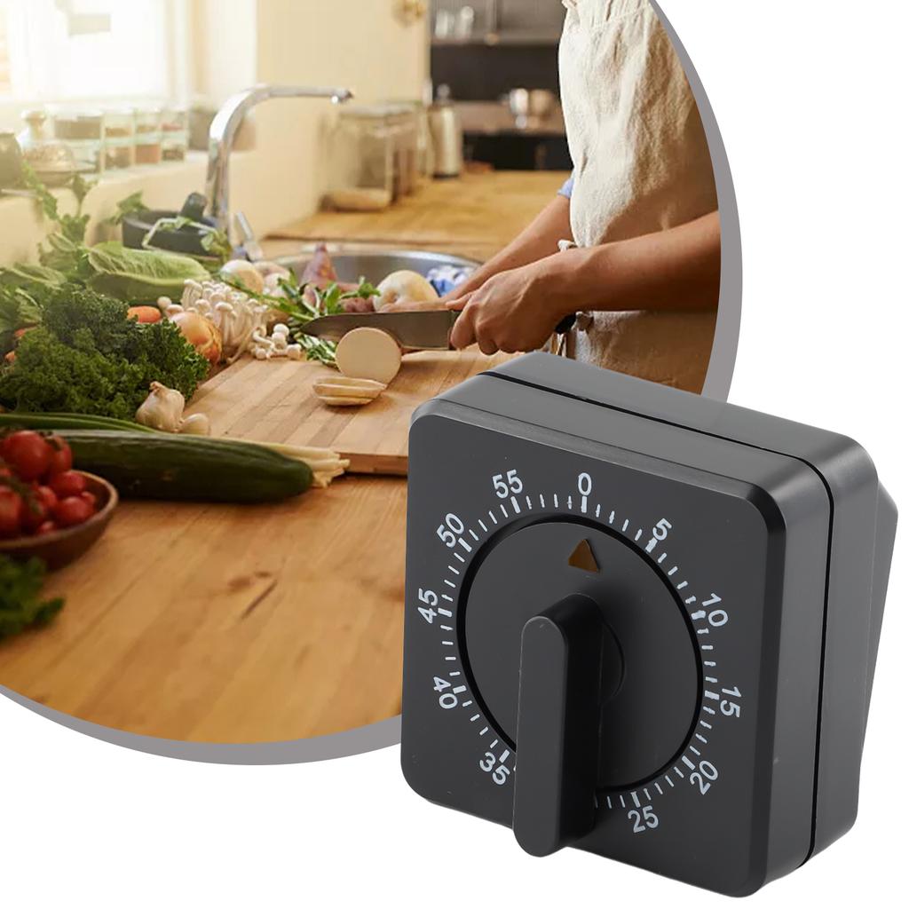 60 Minute Timer Cooking Countdown Timer Easy To Use High Quality Materials Loud Clear Ring No Batteries Needed
