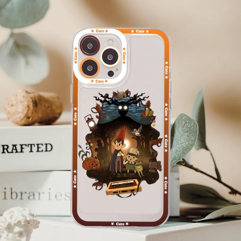 Cartoon O-Over the G-Garden W-Wall Phone Case For iPhone 15 11 12 13 14 Mini Pro Max XR X XS TPU Clear Case