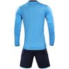 Kelme Soccer Uniform, Goalkeeper Wear, Long Sleeve, Soccer Goalkeeper Training Wear, Unisex, Sky Blue, Size 2XL