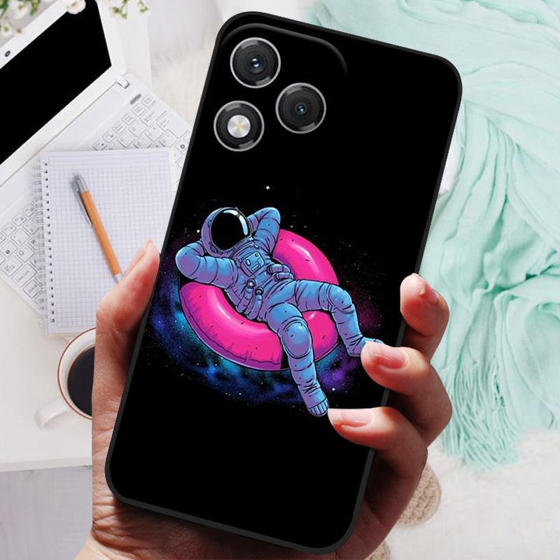 Für Honor 400 Lite Hülle Cartoon Silikon Rückabdeckung Handyhülle für Honor 400Lite Hüllen Honor400 Lite 5G ABR-NX1 Weicher Stoßfänger coque