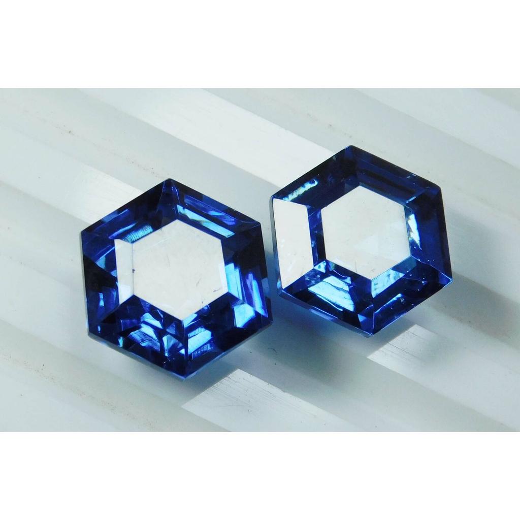 Natural Blue Sapphire 20ct Fancy Cut Certified Loose Gemstone