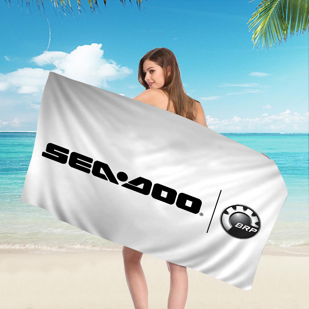 S-Sea D-Doo Seadoo Microfiber Beach Towel Absorbent Quick dry Soft Yoga Swimming Resort Mountain Climbing Towel