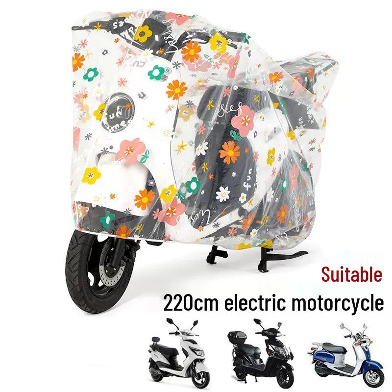 All-Weather Bicycle & Motorcycle Sunshade Rainproof Cover for Electric Commuter Vehicles