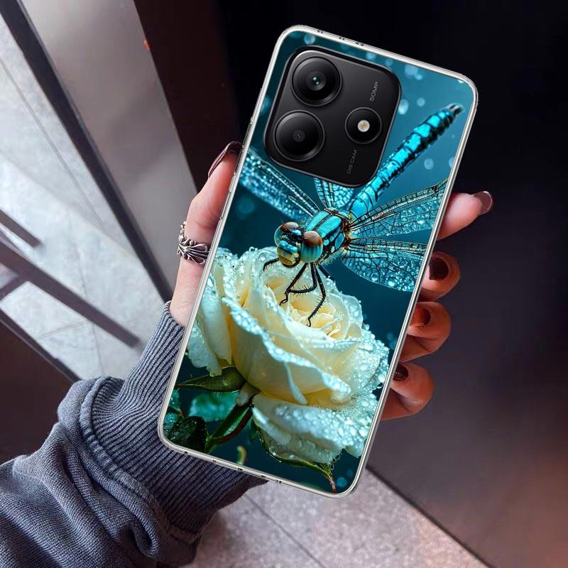 Schöne Libellen-Liebhaber Handyhülle Für Xiaomi Redmi Note 15 14 14S 13 12S 12 Pro Plus 11S 11 10S 10 4G Hülle 11E 11T 5G