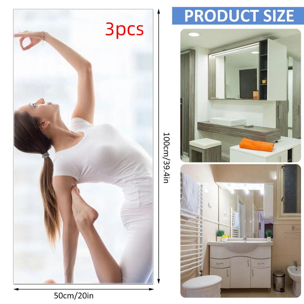 Selbstklebende flexible Spiegelaufkleber für Heimdekoration, zuschneidbar, DIY, handgefertigt, dekorative Spiegelplatte, flexibler Spiegel für die Wand