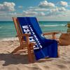 Ultra-Soft Beach Towel with Chelsea Football Club Theme,Ideal for Pool - Camping, Diving - Perfect Travel Essential, Vibrant Beach Towel.