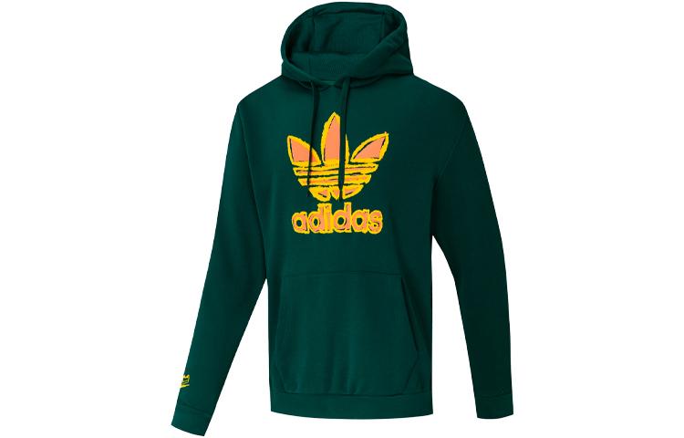 Adidas Originals Large Logo Printing Sweatshirt Men s Forest Green GR9960 M